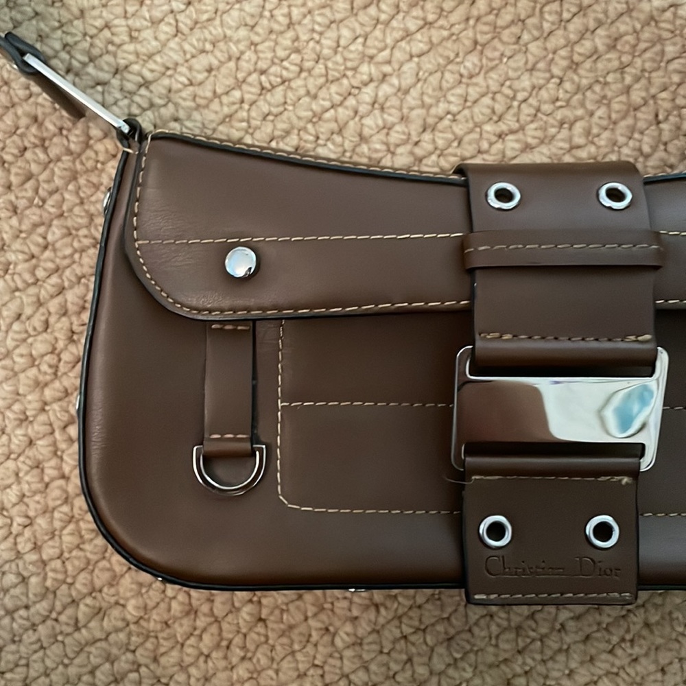 brown dior bag 90s columbus handbag shoulder bag
